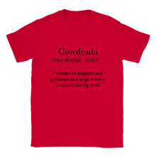 Load image into Gallery viewer, Cowdoula T-shirt