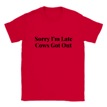 Load image into Gallery viewer, Cows got Out T-shirt