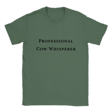 Load image into Gallery viewer, Cow Whisperer T-shirt