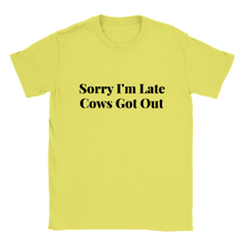 Load image into Gallery viewer, Cows got Out T-shirt