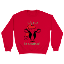 Load image into Gallery viewer, Holy Cow Christmas Sweater
