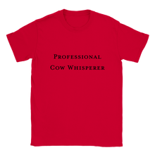 Load image into Gallery viewer, Cow Whisperer T-shirt