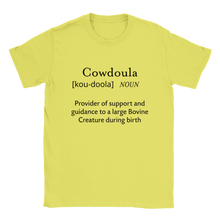 Load image into Gallery viewer, Cowdoula T-shirt