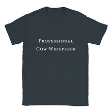 Load image into Gallery viewer, Cow Whisperer T-shirt