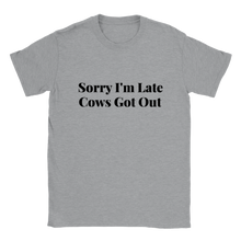 Load image into Gallery viewer, Cows got Out T-shirt