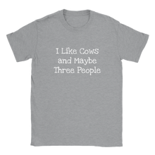 Load image into Gallery viewer, I like Cows T-shirt