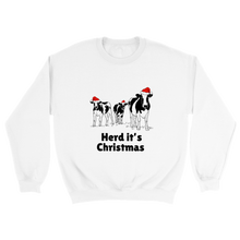 Load image into Gallery viewer, Herd It's Christmas Sweatshirt