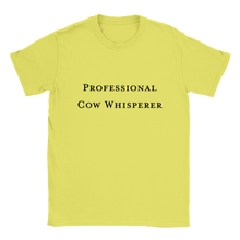 Load image into Gallery viewer, Cow Whisperer T-shirt