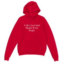 Load image into Gallery viewer, I like Cows Pullover Hoodie
