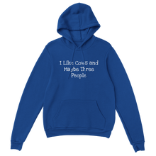Load image into Gallery viewer, I like Cows Pullover Hoodie