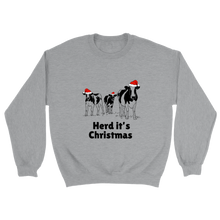 Load image into Gallery viewer, Herd It's Christmas Sweatshirt