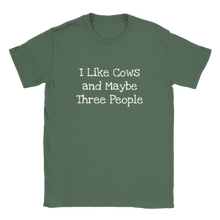 Load image into Gallery viewer, I like Cows T-shirt