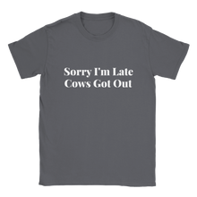 Load image into Gallery viewer, Cows got Out T-shirt
