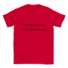 Load image into Gallery viewer, Cow Whisperer T-shirt
