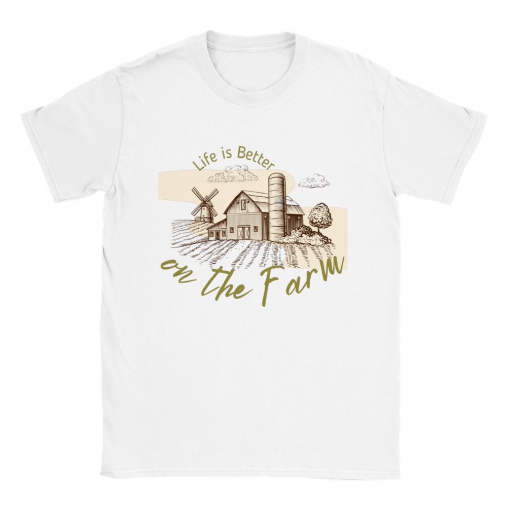 Farm Life T-Shirt, Life Is Better On The Farm Shirt Farm Life T-Shirt, Life Is Better On The Farm Shirt